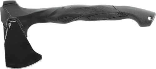 Walther Axt MFA1, Spaltaxt aus Carbonstahl, inkl. Nylonscheide | Für Outdoor- und Alltagsarbeiten, mit Klinge