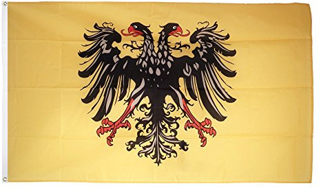 Flaggenfritze Fahne/Flagge Heiliges Römisches Reich Deutscher Nation nach 1400 + gratis Sticker