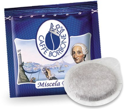 Caffè Borbone Cialda Compostabile, Miscela Blu - 300 Cialde - Sistema ESE diametro >44 mm - 300 pz (2x150 pz)