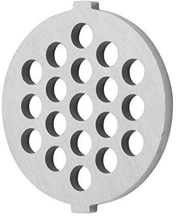 Stainless Steel Meat Grinder Disc Meat Mincer Plate 5mm 7mm Holes Replacement Part for Meat Grinders Mincers Professional Use Kitchen Tool (7mm)