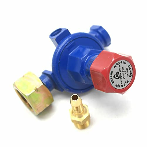 Cavagna Régulateur de gaz butane réglable 0,5-2 bar 8-12 kgh