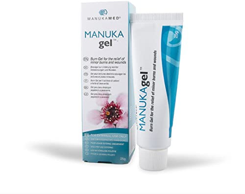 ManukaMed Antibakterieller Manuka Gel, wundsalbe für Hund, Katze, Pferd, 100% Bioaktiv Manuka Honig MGO 560+ / 25 g