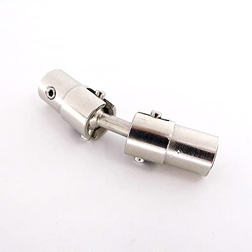Replacement Part For 1PC Steel Drive Shaft Joint 4 To 4mm / 3 To 3.175mm Coupling Coupler Cardan For FT011 FT012 RC Boat Boat - (Color: 4mmx4mm)