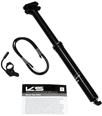 Kind Shock KS Rage-is Sattelstütze mit Fernbedienung, 31,6 x 388 mm, T: 125 mm, KS2735