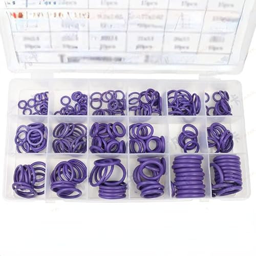 270 Stück Klimaanlage HNBR O Ringe Auto Reparatur Werkzeuge Gummi Auto Klimaanlage Kältemittel Ring Sets Auto Zubehör