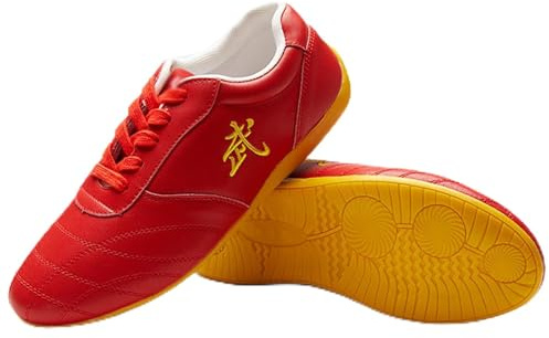 Zapatillas Deportivas Taekwondo Entrenamiento,Zapatos Kung Fu Tai Chi Transpirables,Zapatos Ligeros y Transpirables,Zapatillas de Deporte Gym Training,para Hombres Mujeres NiñOs Adultos