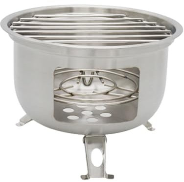 Estufa de leña para campamento – Estufa de supervivencia para mochileros – Estufa de leña antideslizante para camping, supervivencia al aire libre, barbacoa, mochilero