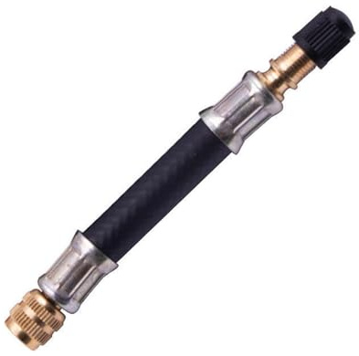 Tubo di prolunga per valvole Pneumatici, prolunga Flessibile per Gambo della valvola, Compatibile con Tutte Le Auto, passeggini, Camion, prolunga per valvola in per Portatili