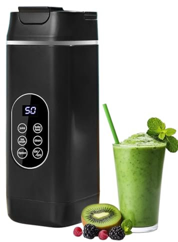 Blender Pour Smoothies - Blender Portable Sans Fil USB,Petit Électroménager Cuisine Verre Mixeur Pour Voyage Maison Plage Usage Commercial Table