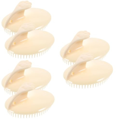 VALICLUD 3 Sätze Kamm Waschen Haarkamm Kopfhaut Haarbürste Männer Shampoo Haarwäscher Zum Waschen Der Haare Bürsten Für Haare Haarwaschpinsel Haare Der Duschbürste Kieselgel 2 Stücke * 3