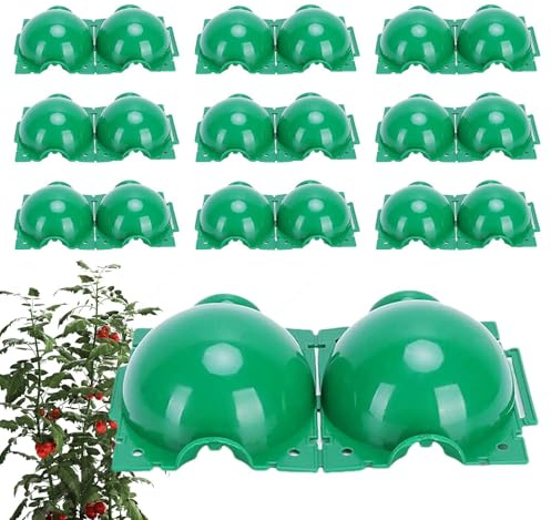 Generico Air Layering Pods - 10 Pezzi Sfere Propagazione Riutilizzabili - Sicuri Con Fori Di Drenaggio Per Giardino Orto E Aree Esterne