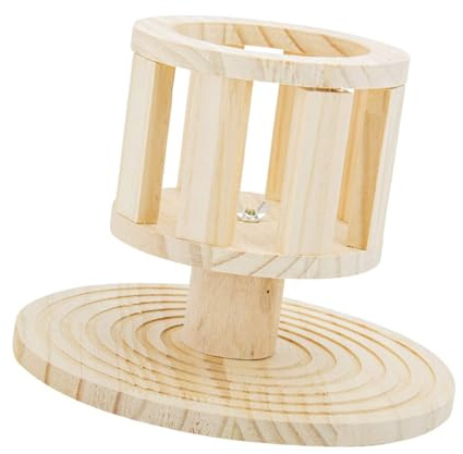 Gatuida Holz Futterkrippe Kaninchen Langlebig Stehendes Gestell Futterschale Futterspender Für Kleintiere