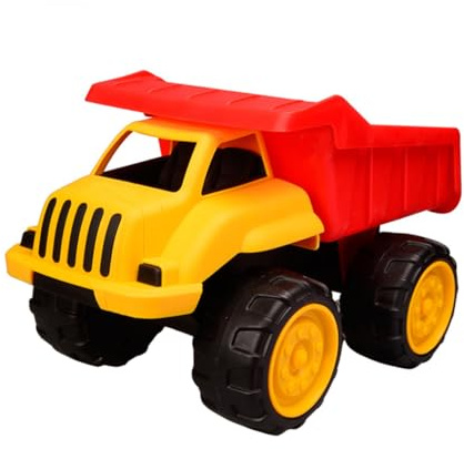 Alasum Large Medium Sand Truck, Sturdy Construction Vehicle Beach Car, Portable Educational Funny Sand Play Truck for Outdoor Sandbox Fun