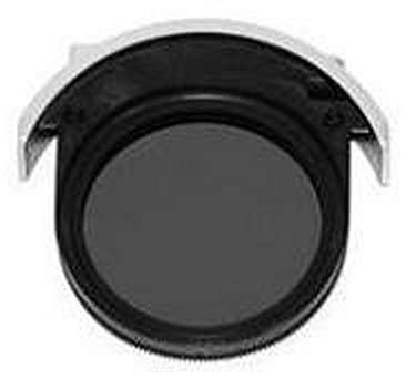 Canon F52PLC/2 - Filtro polarizador para objetivos EF (Drop-in, 52 mm), negro y blanco