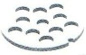 Grille pour hachoir de taille 10 et 12 / 10mm