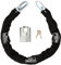 Sterling 106SSP Kette und Vorhängeschloss aus gehärtetem Stahl, Schwarz, 10mm x 1.0m Gold Sold Secure Chain & Padlock