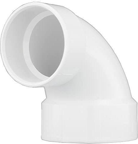 CHARLOTTE PIPE 3 x 4 DWV CLOSET BEND REDUCING HUB X HUB DWV (DRAIN, WASTE AND VENT) (10 Unit Box)