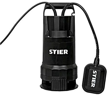 STIER Pompe immergée pour eaux usées SSTW-400, 8 000 litres/h, profondeur 7 m, pompe submersible, pompe aspiration