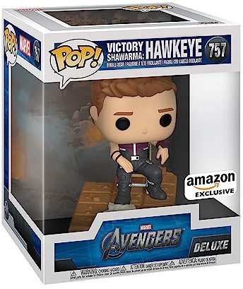 Funko POP! Deluxe: Marvel - Hawkeye Shawarma - Avengers - Amazon Exclusive - Collectable Vinyl Figure - Gift Idea - Official Merchandise - Toys for Kids & Adults - Movies Fans