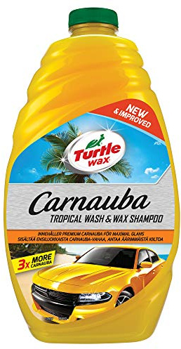 Turtle Wax 53597 Carnauba Car Wash & Wax Tropical Scent 1.42L