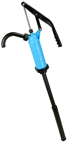 QWORK® Pompe Manuelle Carburant, Pompe à Main à Levier pour Huile, Diesel, kérosène, Huile de Lubrification, Eau (150 ML/Pompe)