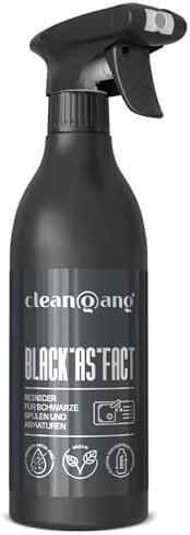 Cleangang Reiniger für Schwarze Armatur und Keramik - Badreiniger Kalkreiniger Dusche Stark für Waschbecken Wasserhahn Bad Duschkopf Fliesen - Armaturenreiniger 0,5 L