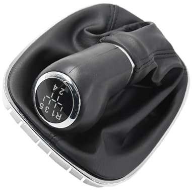WEFOLCC Pomo De Cambio De 5 Velocidades para Peugeot 207 307 406 Funda Protectora para Palanca De Cambios