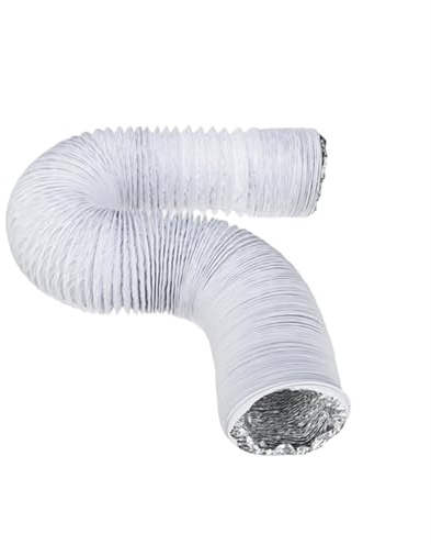 Manguera Aire Acondicionado Tubo de ventilación de escape de aire acondicionado portátil de 150 mm Tubo de ventilación de escape de aire acondicionado flexible Salida de manguera de ventilación(DIA.15