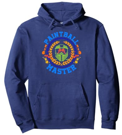 Paintball Master Combat Wreath Tactical Helmet Pullover Hoodie