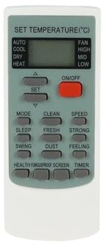 Telecomando universale for condizionatori d'aria YKR‑H/102E, YKR-H/103E - Compatibile con condizionatori AUX e modelli YKR-H/006E, YKR-H/002E