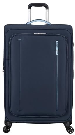 American Tourister Trolley Cloudrider Spinner Exp. TSA Sky Navy dunkelblau 77cm