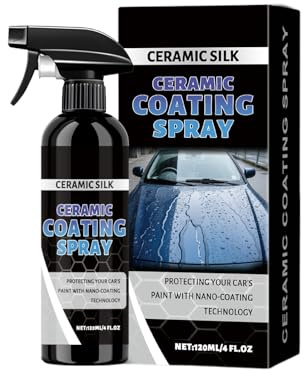 Revêtement en céramique pour voiture | 120ml Spray Detailing Pour Véhicules - Agent De Protection Hydrofuge Pour Detailing | Pour Capot Lunettes Jantes