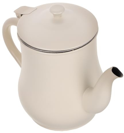 TOYANDONA Colador Filtro Integrado Separa Residuos Engrosado Cuerpo Aceite Usado de Acero Inoxidable 500ml, con Varios estilos y Cocina y Hogar