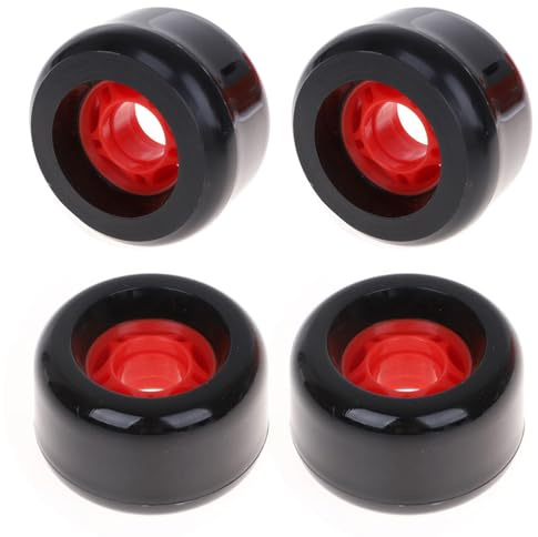 OAEPG 4 Stück Roller Ersatzrad mit geringem Rollwiderstand, verbesserte Traktion, Skateboard Rad für Distanzen auf der Straße