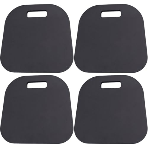 Ciieeo Lot de 4 Coussins Épais pour Genoux en Eva 33x32x2 Cm, Tapis de Jardinage Confortable et Léger, pour Protéger Les Genoux Lors du Jardinage, Exercices au Sol et Activités
