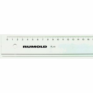 Rumold Lineal Kunststoff leicht getönt 50cm