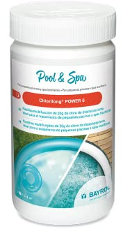 Bayrol Chlorilong Power 5 Comprimés de Chlore Multifonction 20 g 1 kg