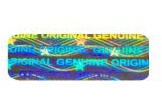 4800 Hologramm Etiketten, Siegel, Garantie, Aufkleber tamper evident 12x4mm