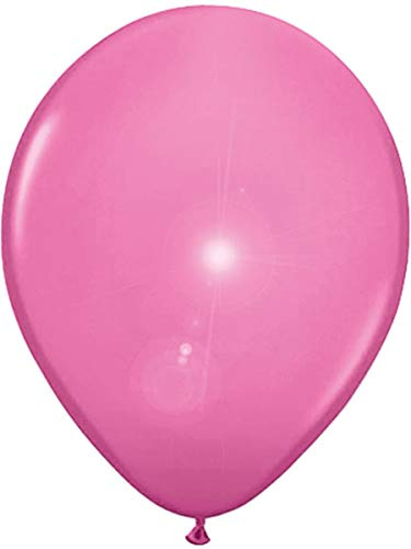 Folat Ballonnen Licht Roze met LED (5 stuks)