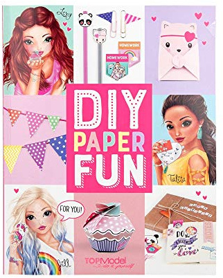 Top Model 008575 DIY Paper Fun Book, bunt