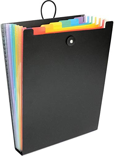 VIQUEL Fächermappe mit 6 Positionen Rainbow Classs, für Rucksack