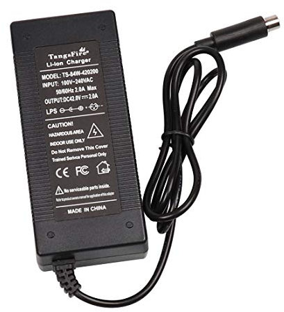 42V Netzteil Ladegerät mit Ladekabel für Scooter Xiaomi M365, M365 Pro, 1S, G30, Ninebot ES1, ES2, ES4, Bird, Lime Elektro Scooter Adapter Ladegerät