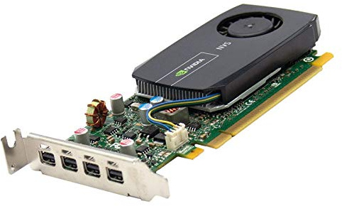 nVidia Carte Quadro NVS510 VCNS510ATX-T 4X Mini-DisplayPort 2Go PCIe Low Profile