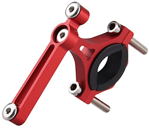 BuyWeek Fahrrad Flaschenhalter, Aluminiumlegierung Fahrrad Flaschenhalter Mountainbike Lenker Sattelstütze Flaschenhalterung(rot)