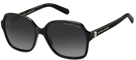 Marc Jacobs Marc 526/s 807/9O BLACK Sunglasses Unisex Acetate, Standard, 17