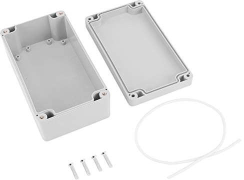 IP65 Anschlussdose 158x90x60mm ABS-Gehäuse wasserdicht | Rechteckige Junction Box für Outdoor-Projekte, mit Zubehör, elektrische Anschlussdose.