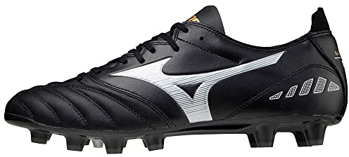 Mizuno Morelia Neo III Pro, Unisex-Sneaker für Erwachsene, Schwarz (Galaxysilver Black), 40.5 EU