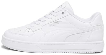 PUMA Unisex Kids Caven 2.0 Jr Scarpe da ginnastica, Puma White Puma Silver Puma Black, 35.5 EU