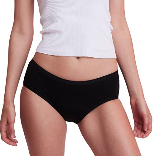 Periodenunterschwäsche Starke Blutung, Ultra Saugstarke Menstruationsunterwäsche aus Baumwolle, Slip für Damen und Mädchen Super Saugstark