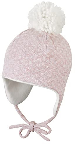 Sterntaler Baby - Mädchen Mütze Baby Inkamütze Punkte, Rosa, 53